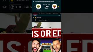 🤬 ElfsborgRoma 10‼️ La nostra reazione al gol decisivo asroma uel [upl. by Ahc376]