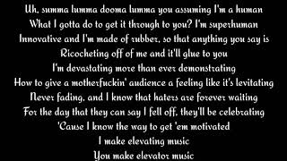 Rap God Eminem Fast Part Lyrics [upl. by Mcwilliams]