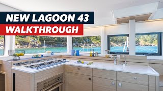 Lagoon 43 The Ultimate Catamaran Walkthrough [upl. by Ztnarf]