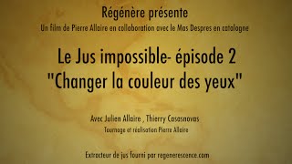 Le jus impossible  épisode 2  quotchanger la couleur des yeuxquot  Julien Allaire  wwwregenereorg [upl. by Waal212]