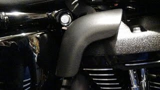 Mid Frame Air Deflector for M8 Softail [upl. by Sousa284]