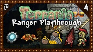 🌳 Terraria 134 Lets Play  Ranger Playthrough  Gold Piles amp Travelling Merchant Episode 4 [upl. by Briana]