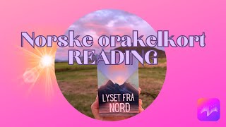 INTUITIV TOLKNING AV ÅTTE KORT FRA LYSET FRA NORD 🧡 [upl. by Eniarol873]