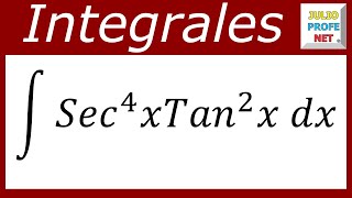 INTEGRALES TRIGONOMÉTRICAS  Ejercicio 2 [upl. by Aihsatal]