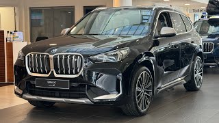 BMW iX1 xDrive30 xLine in Black Sapphire Walkaround INTERIOR amp EXTERIOR [upl. by Daph]