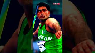 Pakistans Arshad Nadeem Bags A Gold Medal Sets An Olympic Record In Javelin Throw  shorts  N18S [upl. by Groveman]