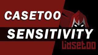 CASETOO  CASETOO SENSITIVITY SETTINGS [upl. by Ainniz]