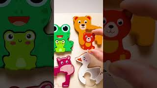 Lets Play HidenSeek 🐘🦁🐸 Fun Animal Facts for Preschoolers shorts [upl. by Thgirw]