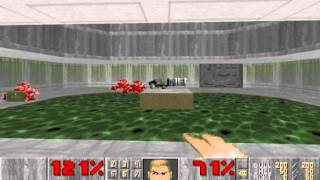 Ultimate Doom 100 Walkthrough E2M2 Containment Area [upl. by Banna804]