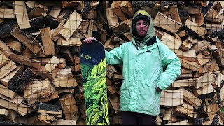 Lib Tech Skate Banana 201415 Snowboard Review [upl. by Nakada370]