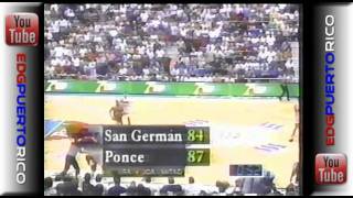 1995San German vs Ponce SemiFinal [upl. by Eednac]