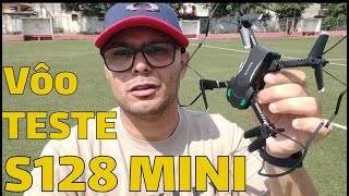 DRONE S128 MINI VÔO TESTE BOM PARA INICIANTES [upl. by Asiuqram351]