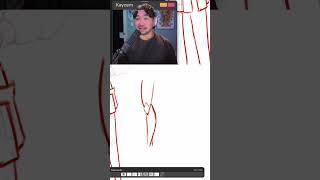 the GOD TIER hack for drawing legs finally revealed  kaycem on Twitch [upl. by Ahen857]