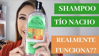 Shampoo Tío Nacho Anticaída funciona [upl. by Aitnis]