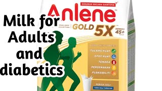 Anlene Gold 5X Milk for Diabetes Review [upl. by Dosia87]