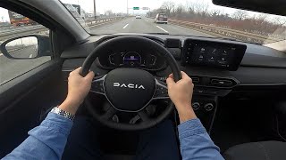 Dacia JOGGER Extreme HYBRID 140 POV Test ride and full review 7 seats CARiNIK [upl. by Ahsekyt]