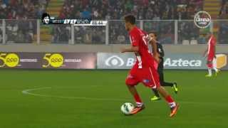 NEYMAR GOL DE 40 METROS duelo de gigantes MESSI HD [upl. by Ahsauqram]