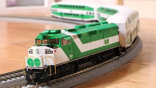 Rapido HO Scale GO Transit Train Unboxing [upl. by Sherwood]