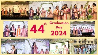 44th Graduation Day  2024  Highlights  St Francis College For Women  SFC [upl. by Eillak]