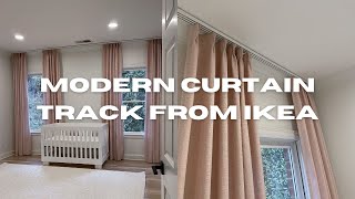 IKEA VIDGA  MODERN CURTAIN TRACK SYSTEM [upl. by Eural997]