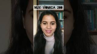 homeopathic medicine nux vomica 30 [upl. by Anomor]