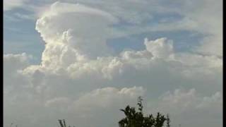 Cumulonimbus storm timelapse 6092005 Albuixech  Valencia [upl. by Abdu]