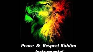 Peace amp Respect Riddim Instrumental Prod EJ Rams MC August 2012Riddim [upl. by Danete531]