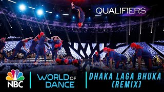 The Kings  Kings United  NBC World of Dance Season 3  Qualifiers  Dhaka Laga Bhuka Remix [upl. by Naened]