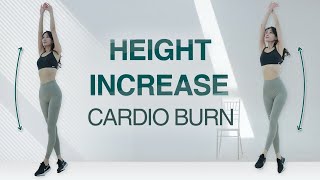 INCREASE HEIGHT amp LOSE WEIGHT l 2 Million View Renewal Belly Fat Burn amp Hourglass Body Workout [upl. by Arley]