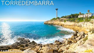 Tiny Tour  Torredembarra Spain  A nice coastal town on the Costa Dorada  Nov 2020 [upl. by Addis]