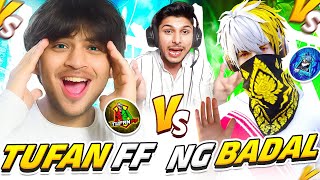 NG BADAL 👽 Vs TUFAN FF🔥 Best Player OF NG 👽 1 VS 1 महा मुकाबला Do Die 💀 Free Fire [upl. by Nylissej137]