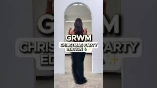 GRWM for a Christmas Party 🎄 [upl. by Iluj]