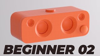 Complete Beginners Guide to Modeling in Cinema 4D  Practice 02 [upl. by Archer685]