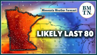 Last 80 for Minnesota coming before legit chilly weather invades [upl. by Furey506]