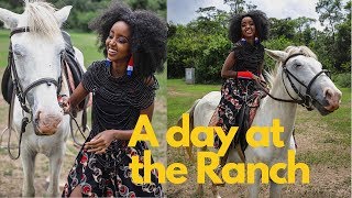 HORSE RIDING STABLES IN NAIROBI ACHIS RANCH  FOI WAMBUI [upl. by Layor]