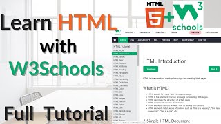 W3Schools HTML Tutorial  HTML Full Course  Learn W3Schools HTML for beginners in URDU [upl. by Eilsew]