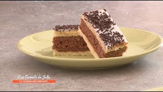 Recette  Napolitain de Magali Vernay  Les Carnets de Julie  La cuisine des enfants [upl. by Nahsrad804]