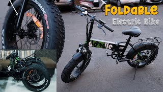 Emotorad Doodle Foldable EBike in India unboxing setup and experience [upl. by Ainel]