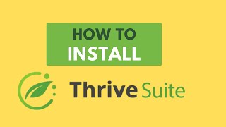 How to Install Thrive Themes Plugins Thrive Suite in WordPress [upl. by Leontine]