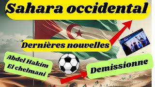 Flashinfosr3o Démission d’Abdel Hakim AlShelmani et dernières nouvelles du Sahara occidental [upl. by Sullivan243]