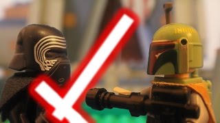 Lego Star Wars Kylo Ren vs Boba Fett [upl. by Acker]