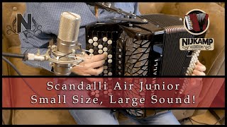 Scandalli Air Junior  Small Size Large Sound [upl. by Aiuoqes]