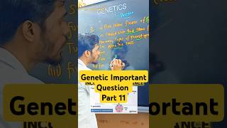 Class 12th  Genetics important questions Part 11  neet k2institute [upl. by Nadeen]