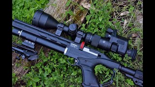 NV100 Plus Night Vision Optic and 312x56 OneLeaf Scope [upl. by Cartwell]