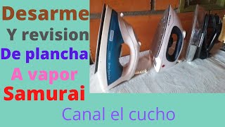 como desarmar y armar plancha a vapor Revisión y mantenimiento [upl. by Watkins]