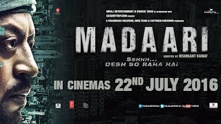 Madaari Movie 2016  Review  Irrfan Khan Jimmy Shergill [upl. by Ogaitnas]