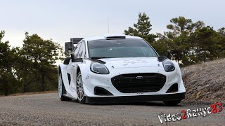 Test Monte Carlo 2024  Fourmaux Adrien  Ford Puma Rally1 Hybrid By PapaJulien [upl. by Lessirg]