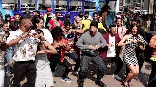 Watch Varun Dhawan amp Shraddha Kapoor Crazy DanceIn Public  street Dancer Trailer Launch [upl. by Lynna]