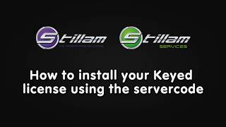 How to install your Keyed license using the servercode [upl. by Paresh111]