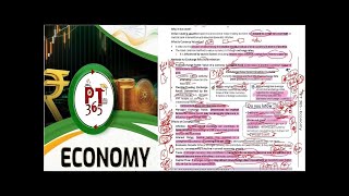 Vision IAS PT 365 ECONOMY 2024 part 1 upsc ias pt365economy [upl. by Wilburt]